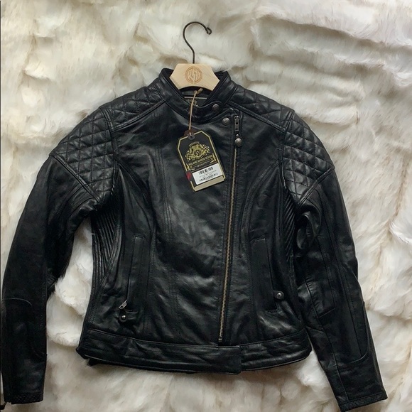 Riot Women’s Leather Jacket - Picture 2 of 8